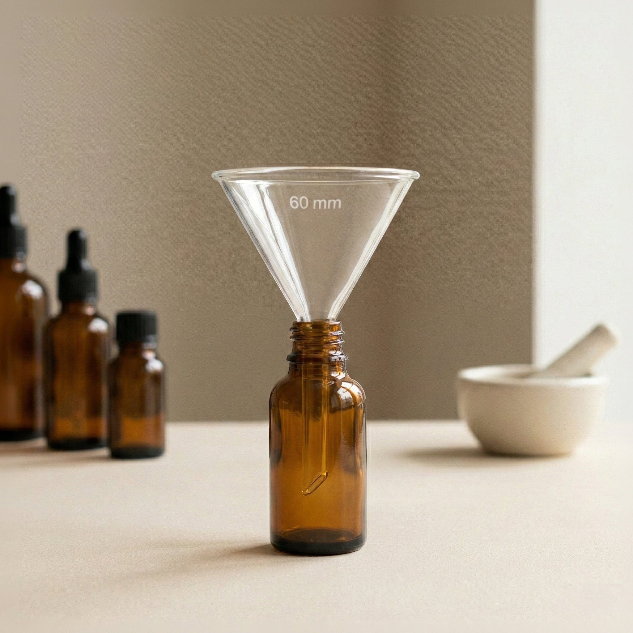 Whisper of Botanicals - Small Glass Funnel